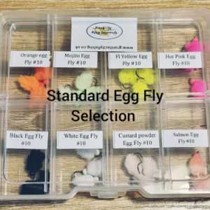 Standard Egg Fly box collection.