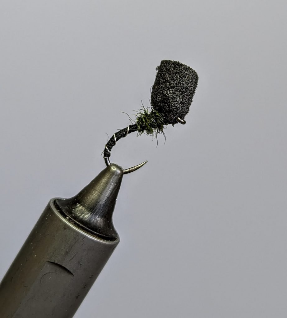 Black Suspended Buzzer Barbless x 3