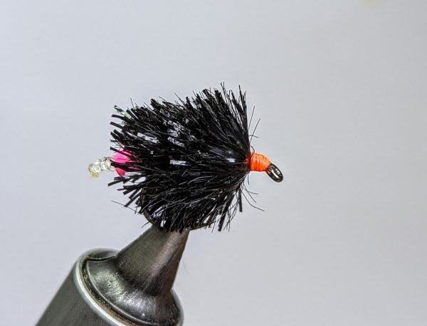 Black/pink Egg Laying Blob x 3 barbless
