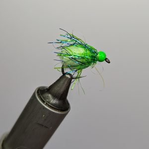 The Mojito Green Goblin egg fly.