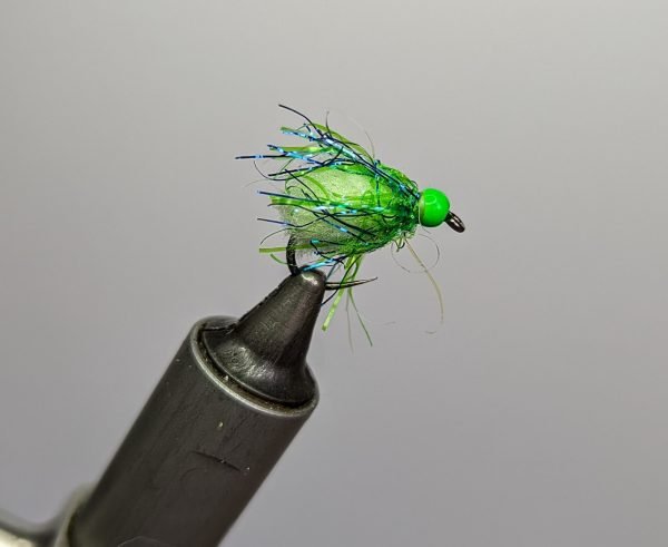 The Mojito Green Goblin egg fly.