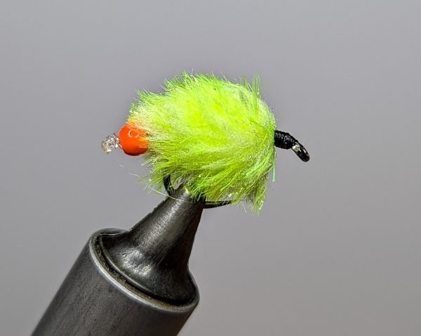 Lemon Sorbet/Orange Egg Laying Egg fly x 3 barbless