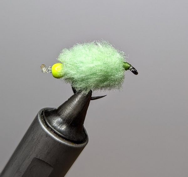 Mojito/Yellow Egg Laying Egg Fly x 3 barbless