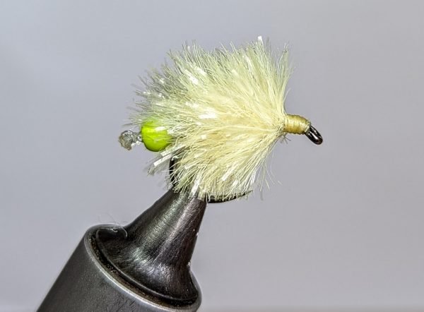 Pineapple/Chartreuse Egg Lying Blob x 3 barbless