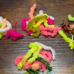 Mix of mop worms and mop squirmy worms  x 10