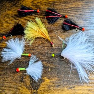 Mixed sizes of stalking bugs x 8 Barbed.