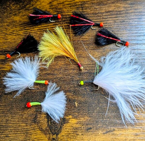Mixed sizes of stalking bugs x 8 Barbed.