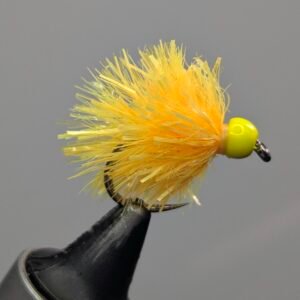 Sunburst Blob Yellow Bead Head.