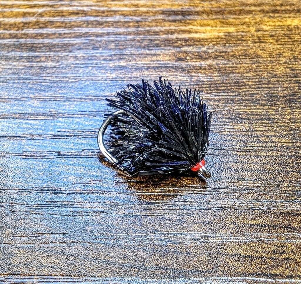 Black Neon Blob x 1 Barbless.