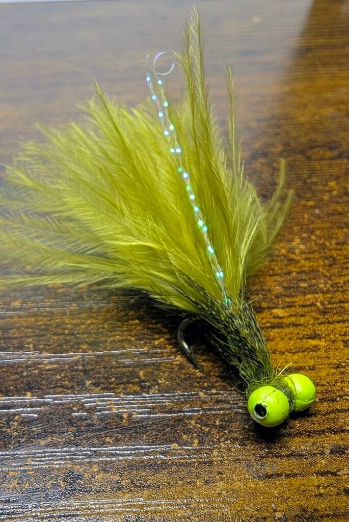 Chain Bead Olive Damsel x 1.
