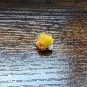 Fruit Salad  White Bead Head Egg Fly.