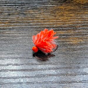 Glow in the dark Fire Orange Egg Fly