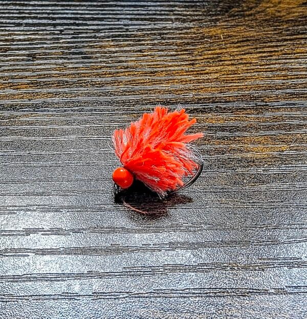 Glow in the dark Fire Orange Egg Fly