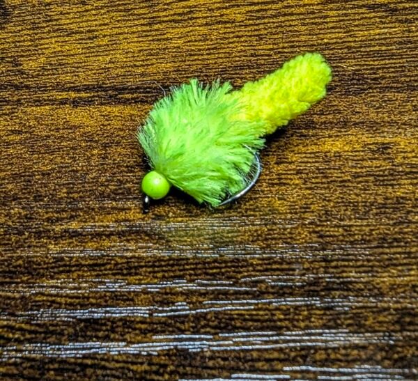 Glow in the dark Flu Yellow Mop Fly.