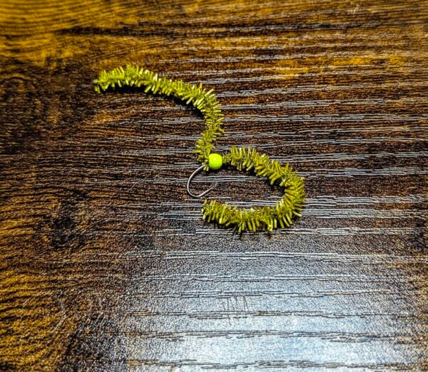 Chewing Gum Olive Worm.