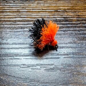 Orange & Black Blob.
