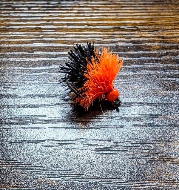 Orange & Black Blob.
