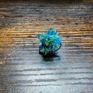 Teal Blue sunbeam Blob Blue Bead head.
