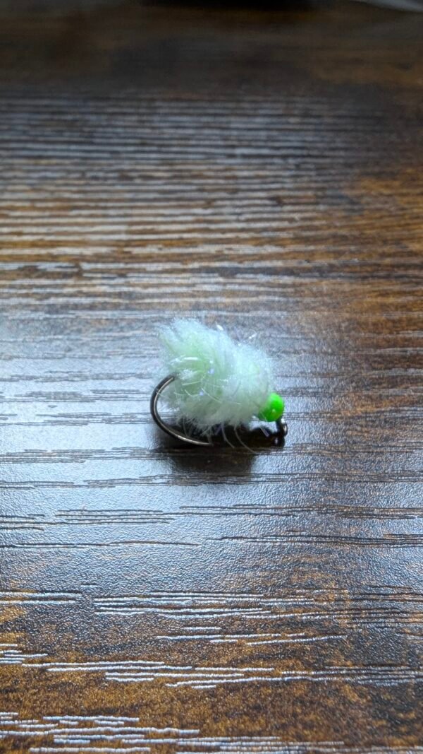 Egg Fly Mojito UV Barbless.