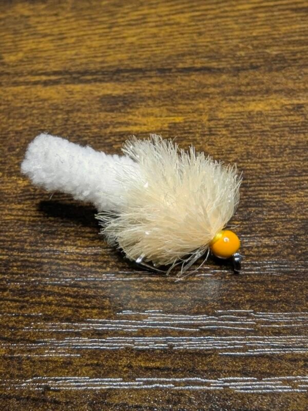 White/Pineapple Mop Fly.
