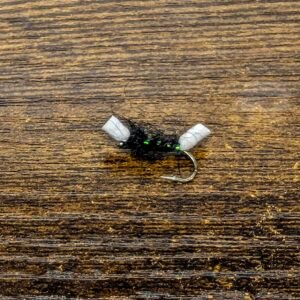 Black Foam Shipman Buzzer. (Barbed)