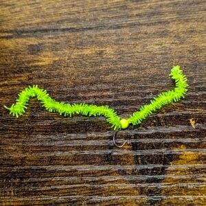 Chartreuse Chewing Gum Worm.