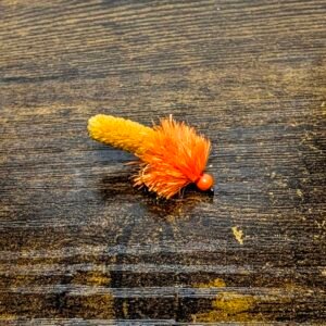 Fire Orange Mop Fly.