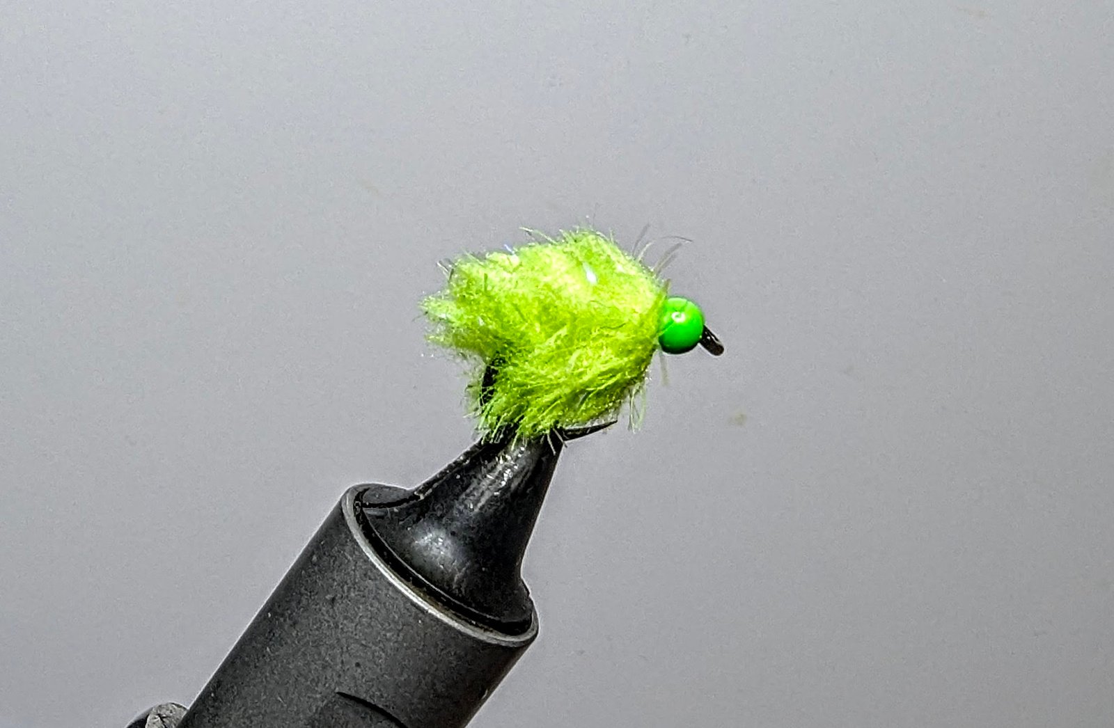 UV Chartreuse Egg Fly.