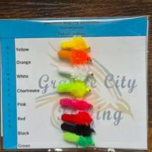Standard Mop Fly Selection.