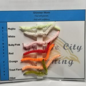 Shimmer Worm Grab a fly Selection.