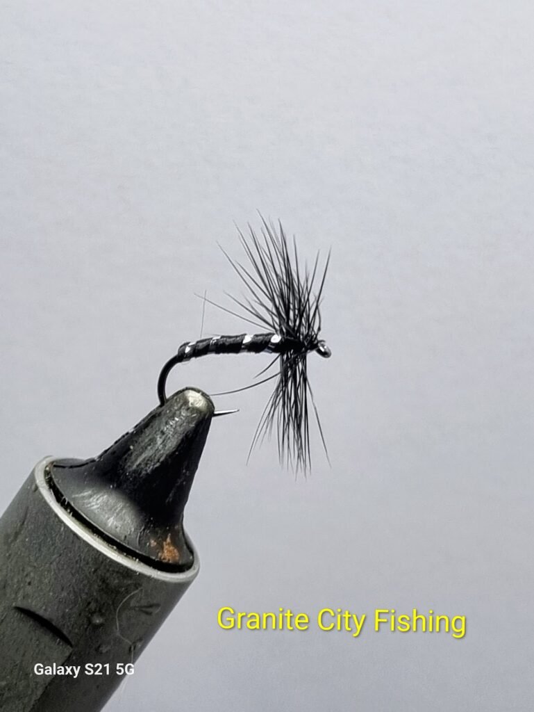 Black Midge Dry Fly.