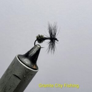 Black Ant Dry Fly.