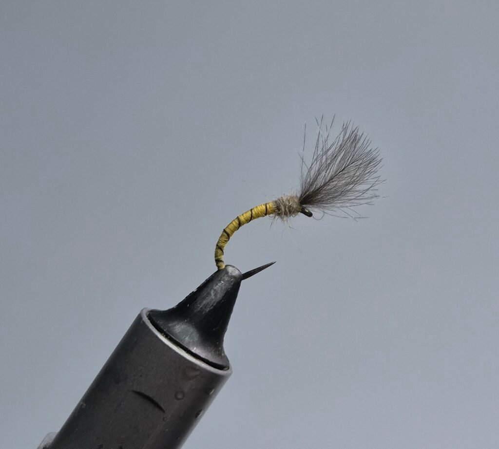 Yellow Owl CDC Buzzer (BUDGET FLY) Barbless.