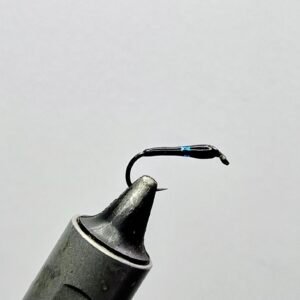 Blue holographic Vicars Buzzer Barbless.