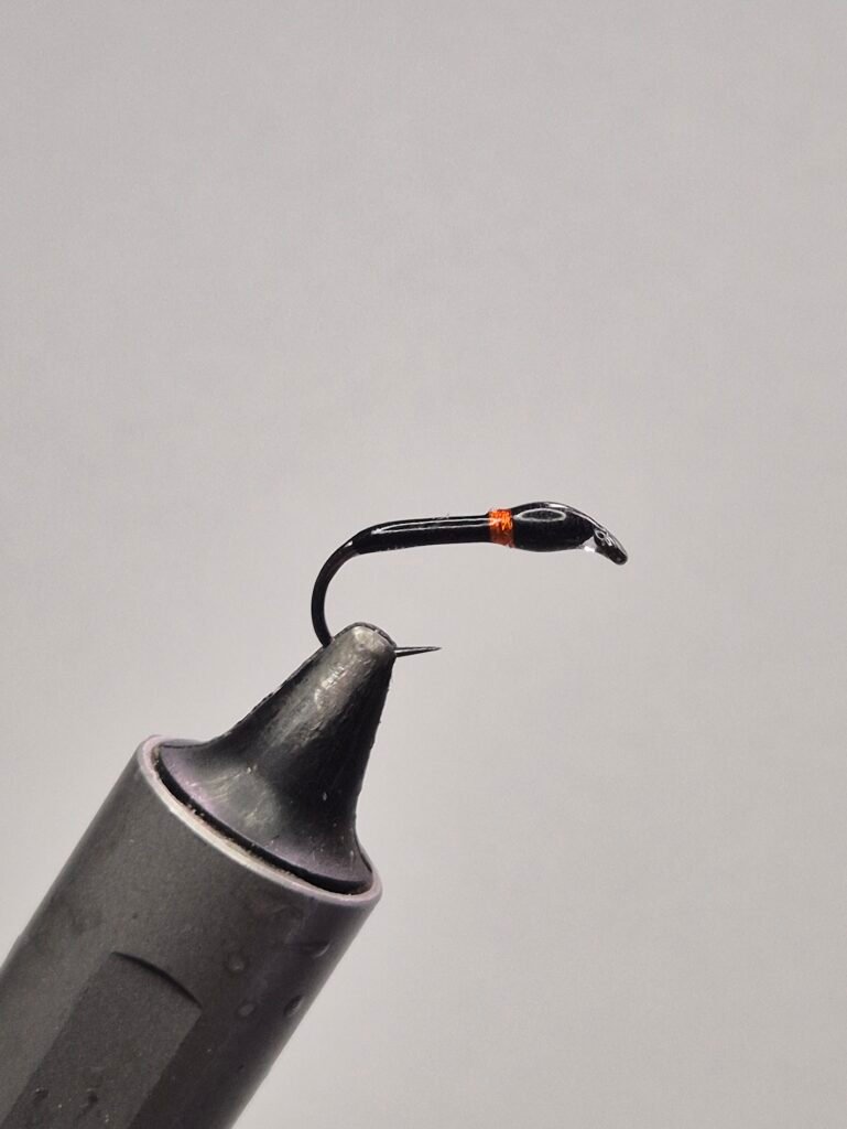 Orange Holographic Vicars Buzzer Barbless.