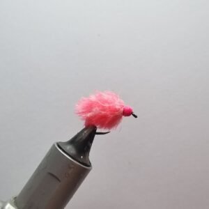Raspberry Ripple MC Egg-it Egg Fly Barbless.