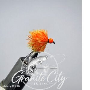 Sunburst & Orange Blob Fly Barbless.