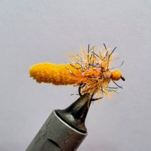 Hand tied Mop Fly for stillwater trout fishing