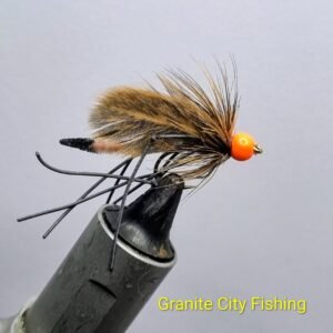 Daddy Long Legs Orange Tungsten BH Flexi Leg.