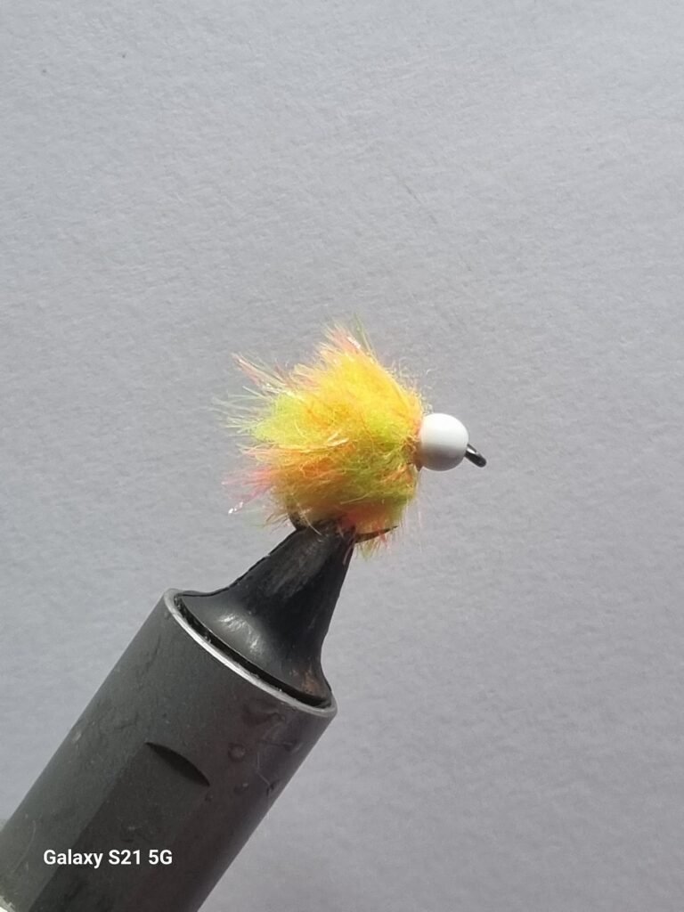 Fruit Salad Egg White Beadhead Fly