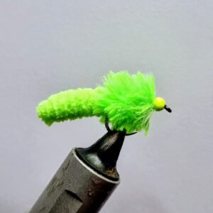 Hand tied Mop Fly for stillwater trout fishing
