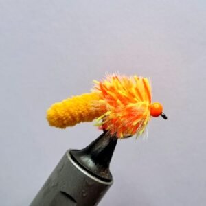 Hand tied Mop Fly for stillwater trout fishing