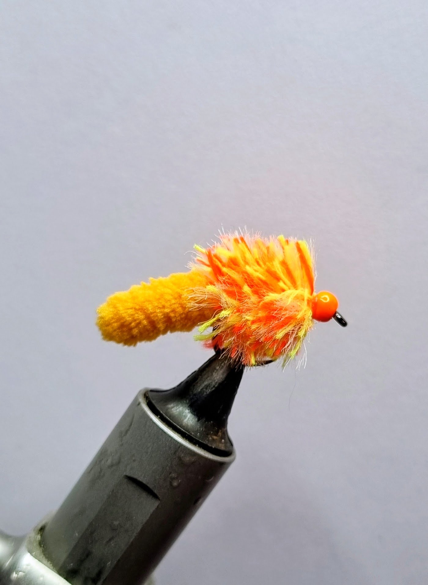 Hand tied Mop Fly for stillwater trout fishing