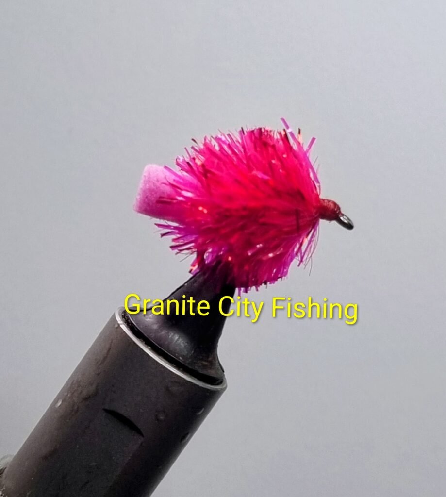 Hot Pink Menace FAB Barbless.