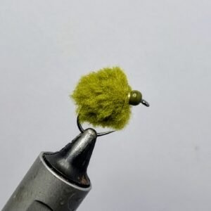 Olive Egg Fly Barbless.