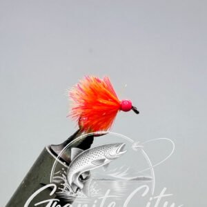 Pin/Yellow Beaded Blob Fly Barbless.