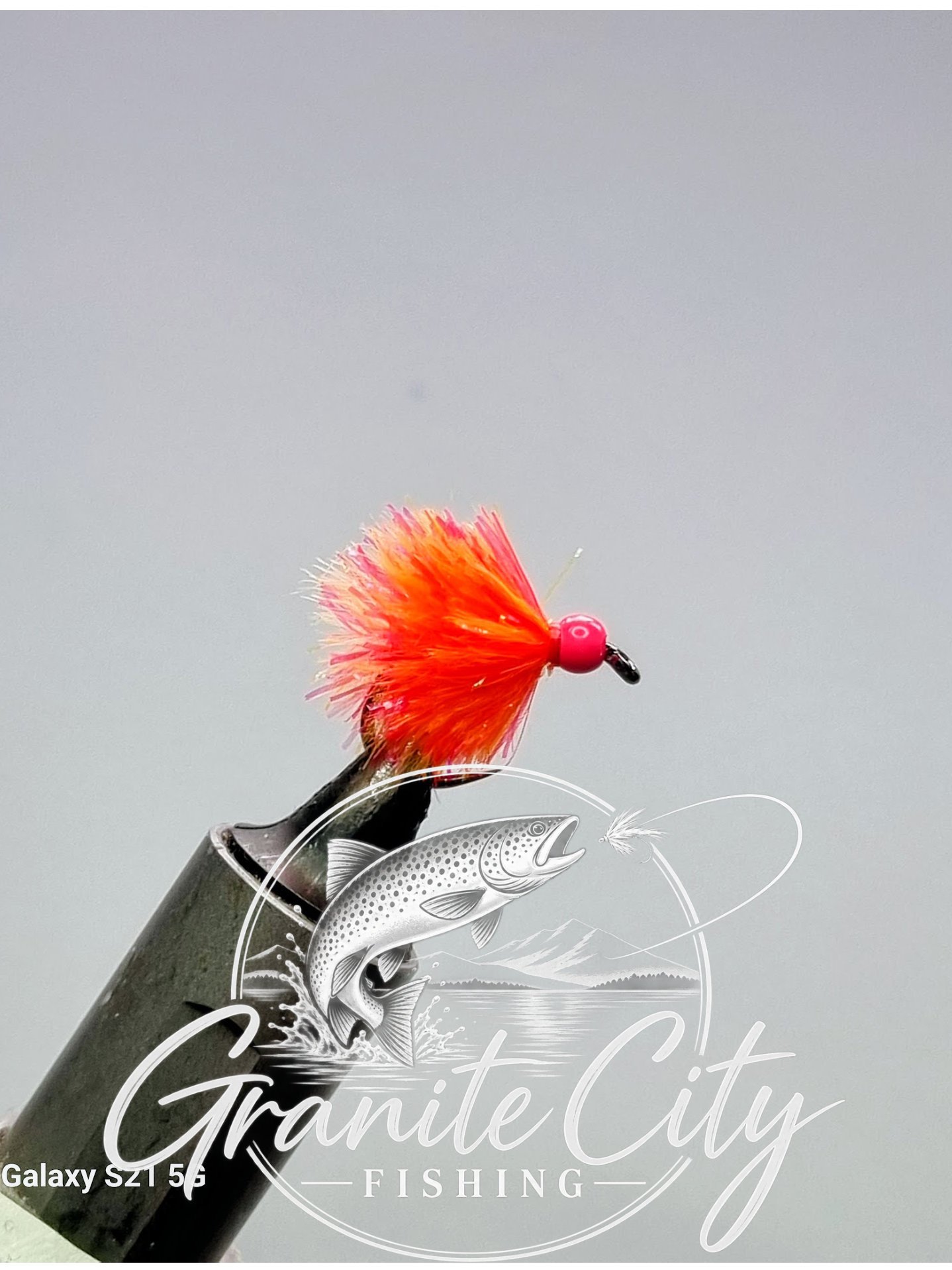 Pin/Yellow Beaded Blob Fly Barbless.