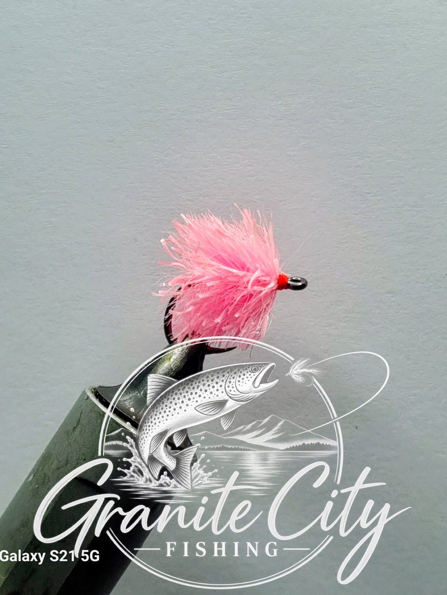 Pink Blob Fly Barbless.