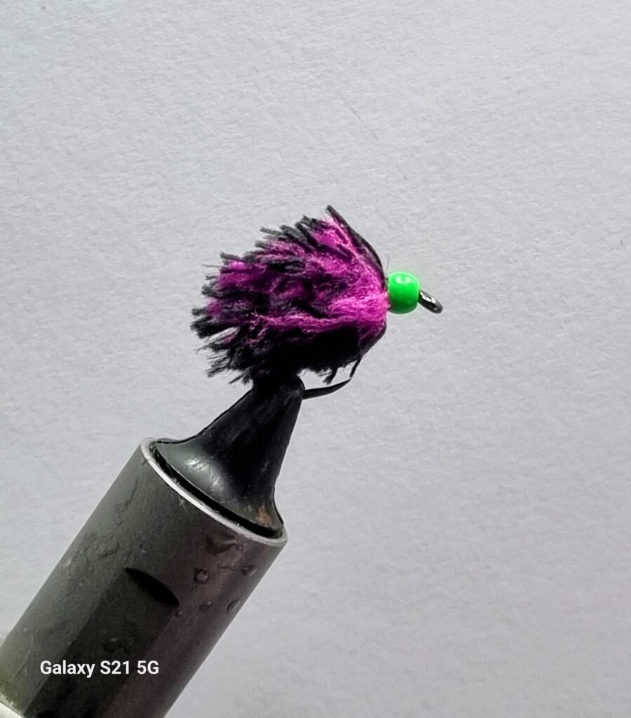 Pink Menace Green Hot Head Egg