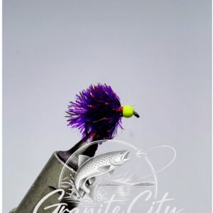Purple Menace Blob Fly Barbless.